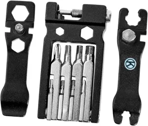 -one Bike Tire Repair Kit 20 Functions Multi Tool for Cycling Portable
