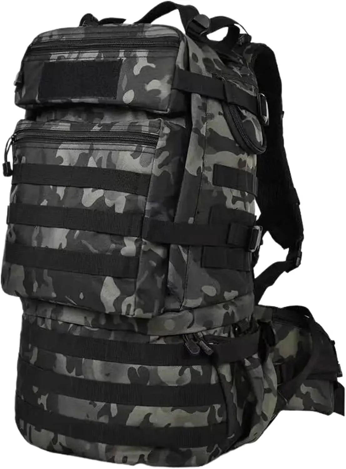 1000D Nylon Tactical Backpack Outdoor Rucksacks Tactical Sports Camping Hiking Trekking Hunting Bag Backpack With Frame(CAMO)
