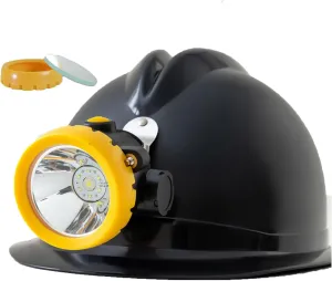 100W Rechargeable Head-Mounted Miner Lamp Headlight Light, Explosion-Proof Coal Mine Headlight, Suitable for Maintenance, Cycling, Night Running