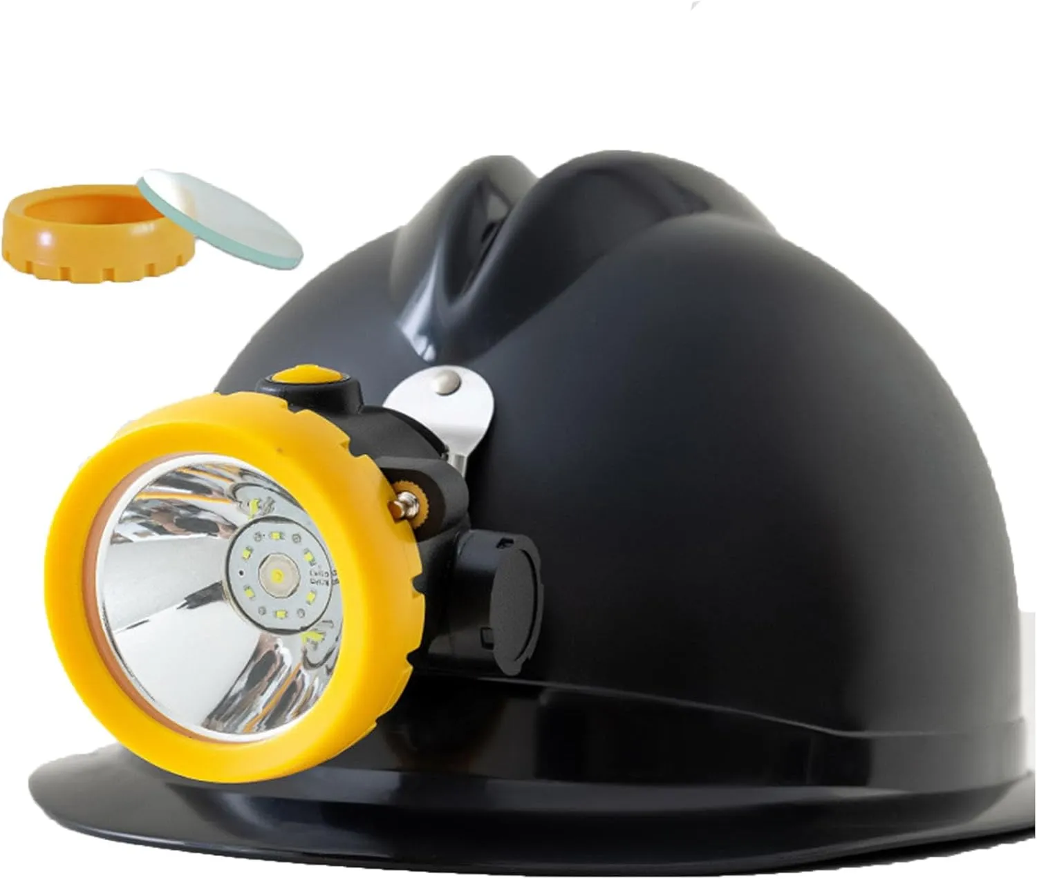 100W Rechargeable Head-Mounted Miner Lamp Headlight Light, Explosion-Proof Coal Mine Headlight, Suitable for Maintenance, Cycling, Night Running