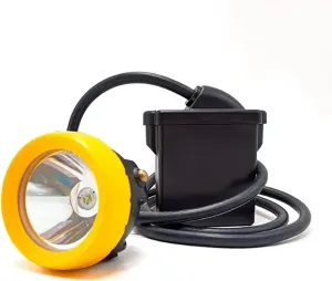 10800Mah Hard Hat Mining Lamp, IP68 Waterproof and Explosion-Proof Lithium Battery Super Bright Head-Mounted Mining Lamp for Coal Miners(3W)