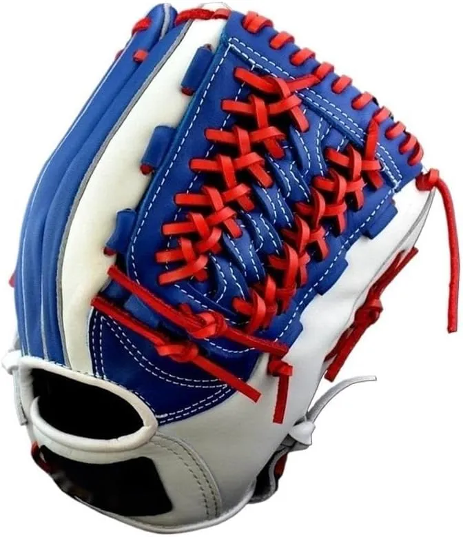 11-12IN Pro Baseball Glove Infield Outfield Youth to Adult Sizing Soft T Ball Training Glove Premium Leather Catch Mitt Options Durable Game Ready Baseball Accessories