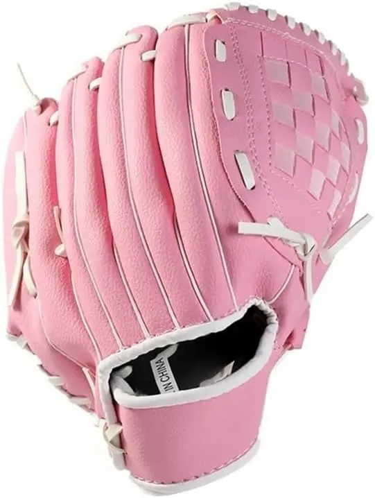 12IN Pro Baseball Glove Infield Outfield Youth to Adult Sizing Soft T Ball Training Glove Premium Leather Catch Mitt Options Durable Game Ready Baseball Accessories