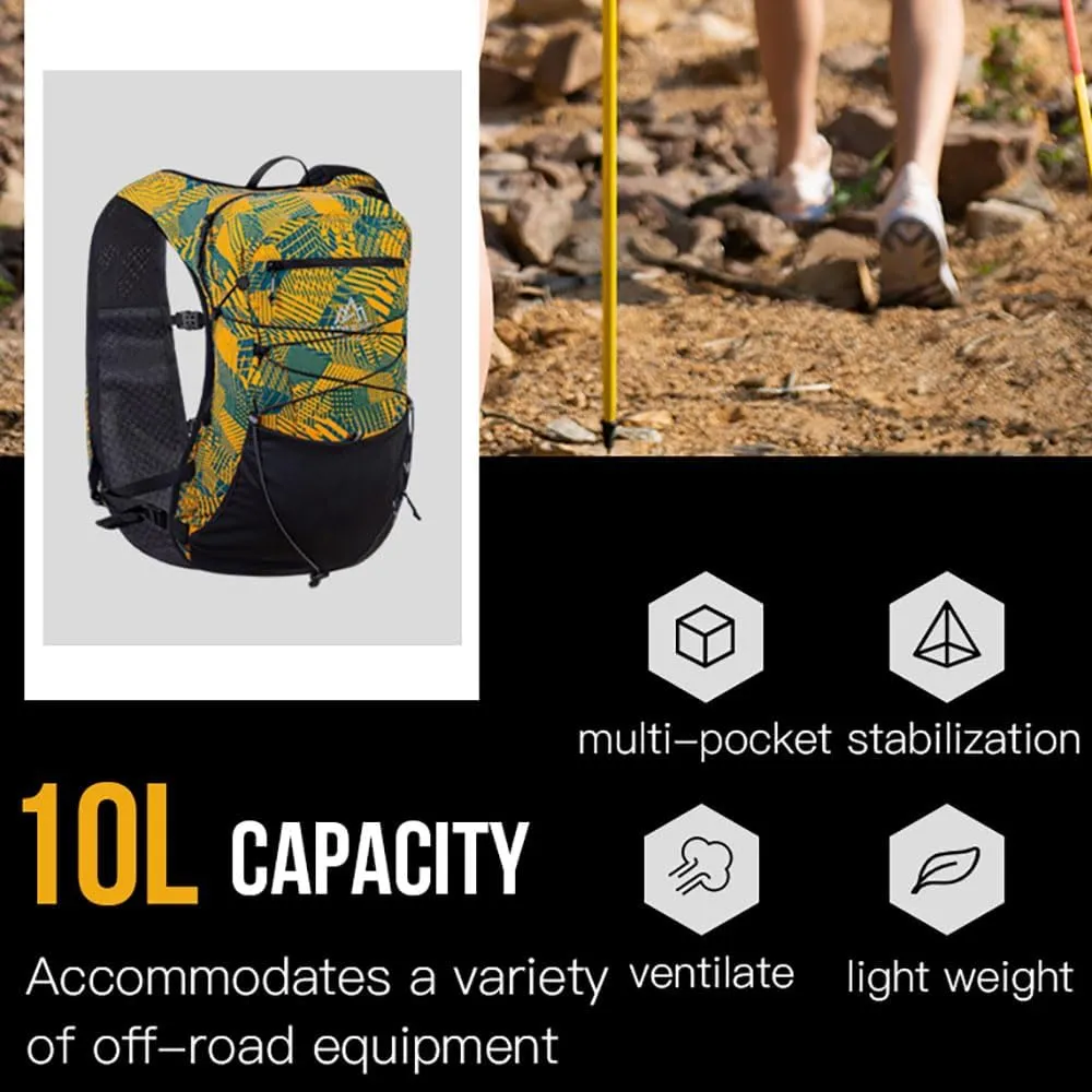 12L Running Vest for Women Men Breathable Lightweight Hydration Pack Backpack for Outdoor Trail Running Hiking Off-Road Cycling Marathon