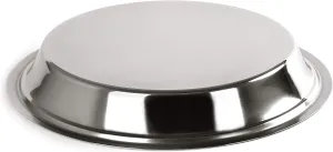 14-Inch Stainless Steel Parat – Traditional Indian Dough Kneading Tray, Paratha Maker for Regular Use, Durable Atta Kneading Tool for Everyday Cooking