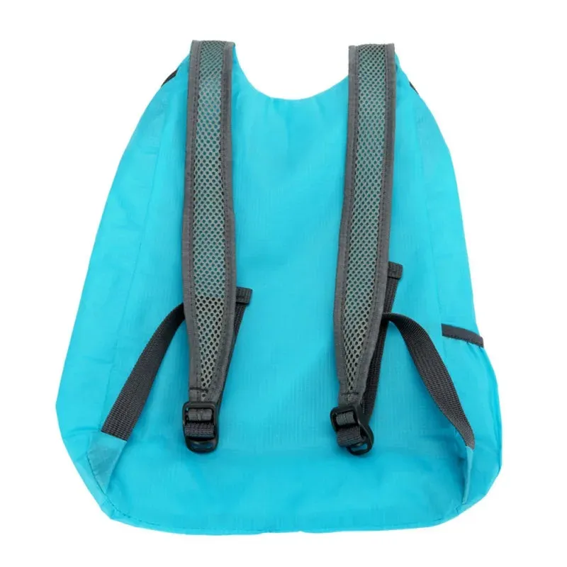 15L Waterproof Folding Backpack - Ultralight Camping Daypack for Outdoor Traveling Hiking Cycling