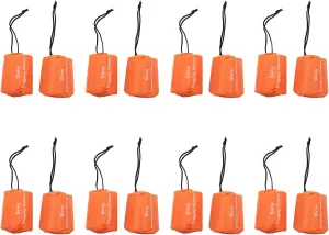 16-Pack Emergency Sleeping Bag Thermal Waterproof Survival Blanket for Outdoor Camping Hiking