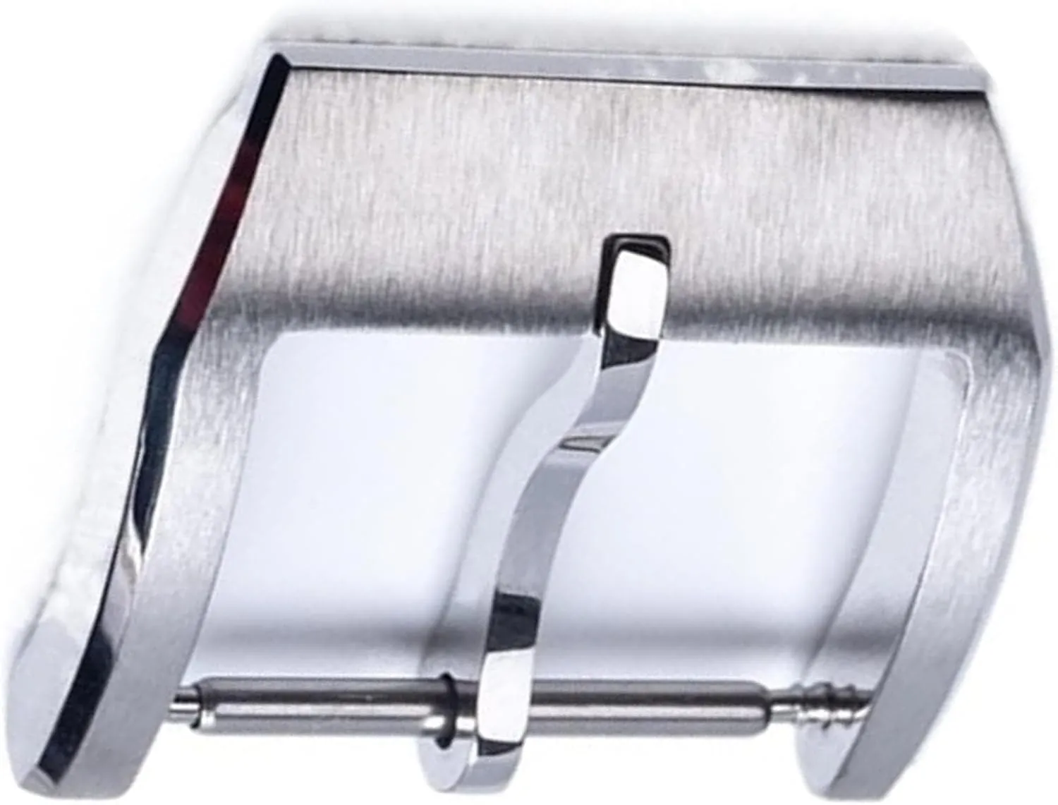 18mm 316L Stainless Steel Deployment Watch Butterfly Buckle for IWC Big Pilot Spitfire Watchband Strap Folding Clasp