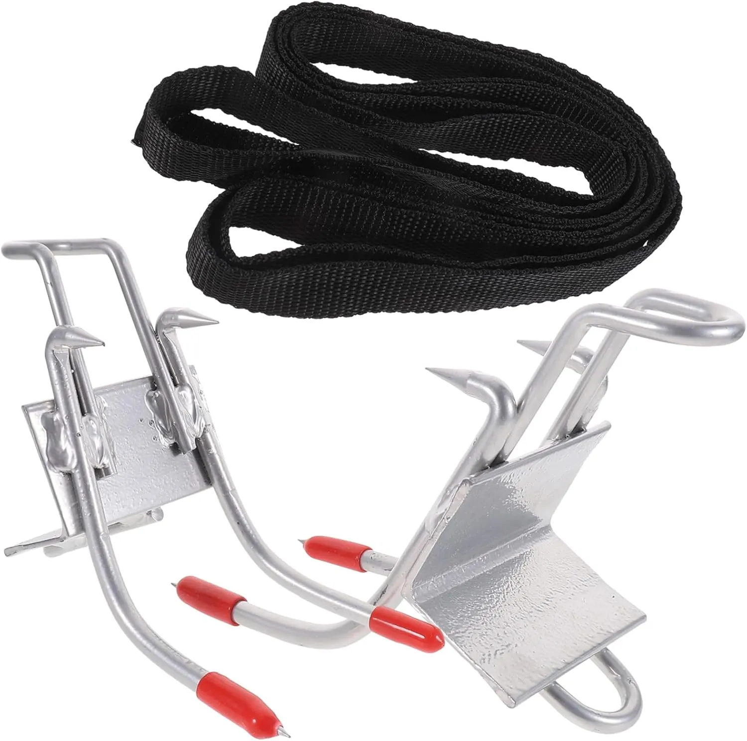 1Pair Tree Climbing Spikes Skid Fixing Tool for Hunting Observation and Durable Shoe Spikes for Portable Tree Climbing Gear