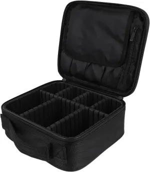 1Pc Makeup Brush Storage Pouch Durable Travel Makeup Tool Box for Organizing Cosmetics Portable Hand Held Makeup Case for Home Travel Use Scratch Resistant Design