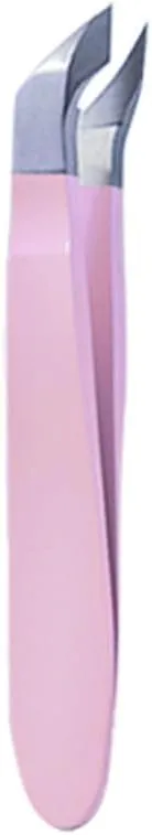 1PC Small Nail Cuticle Scissors Tweezers Mini Nail Clipper Cutter Trimmer for Finger &Toe Remove Pedicure Tools,Light Pink