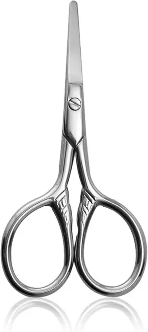 1Pcs Stainless Steel Small Makeup Grooming Scissors Eyebrows For Manicure Nail Cuticle Beard And Mustache Trimmer Nose Hair Tool(Blue)