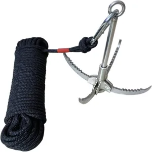 1set Folding Stainless Steel Grappling for Outdoor Camping and Hiking Survival Hook Compact Design Multifunctional Climbing Tool Stability Built
