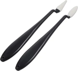 2 Sets Art Sketch Wiper Set Artists Smudge Tool Eraser Tops for Pencils Highlight Tool for Drawing Drawing Pastel Blooming Wiper Heads