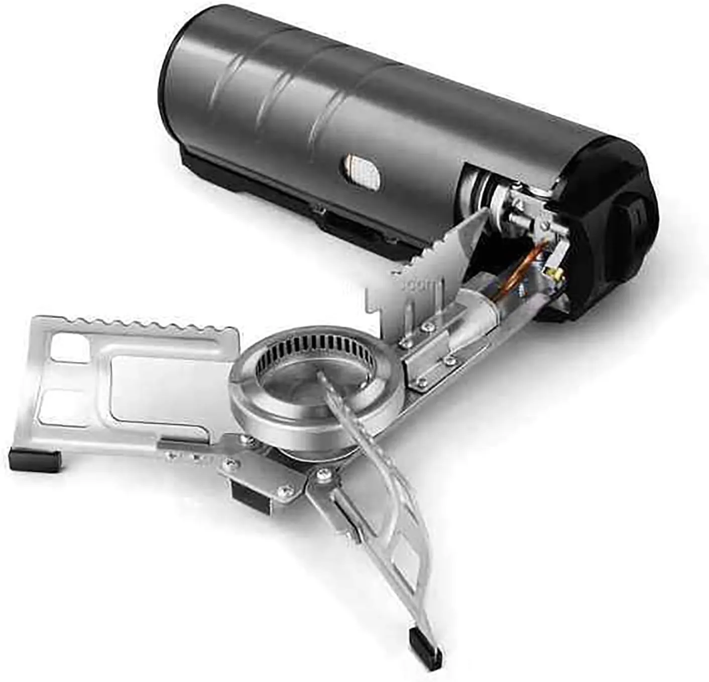 2025 Cassette Stove, 2600W Outdoor Portable Folding Butane Camping Stove, Adjustable Firepower, Outdoor Cooker Stove, for Hot Pot, Tea Making