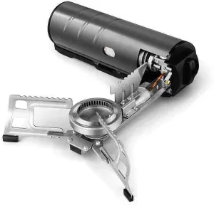 2025 Cassette Stove, 2600W Outdoor Portable Folding Butane Camping Stove, Adjustable Firepower, Outdoor Cooker Stove, for Hot Pot, Tea Making