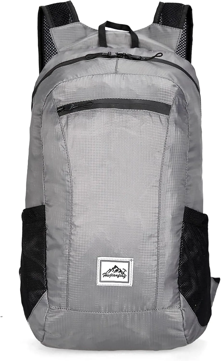 20L Foldable Backpack,Waterproof Packable Ultra Lightweight Hiking Backpack,For Men Women Travel Camping Outdoor Backpack-Grey