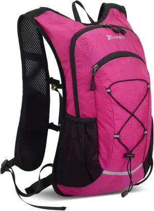 20L Ultra-Lightweight Hiking Backpack for Camping Gear Essentials | Water-Resistant Daypack Outdoor Adventures-PINK