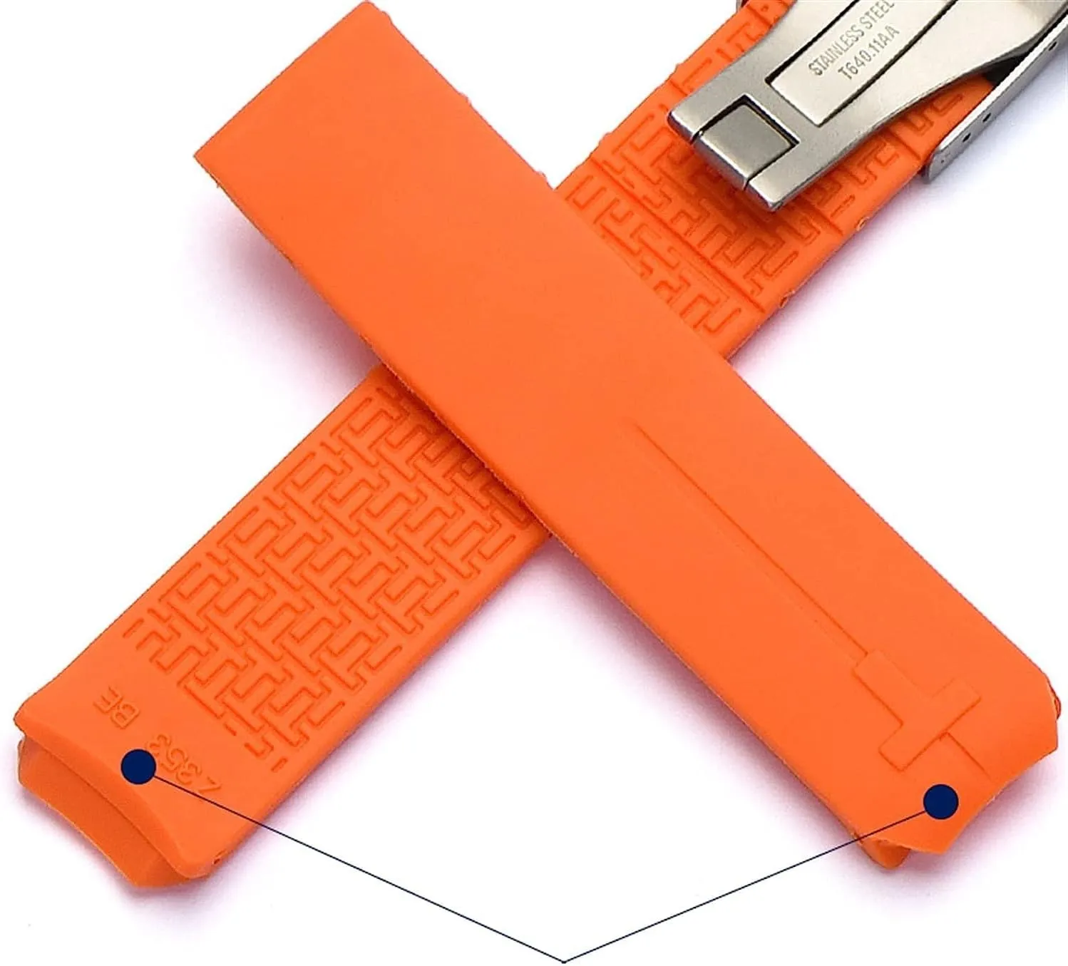 20mm Waterproof rubber Watch Strap for Tissot T-Touch T013 T047 T091 T013420A