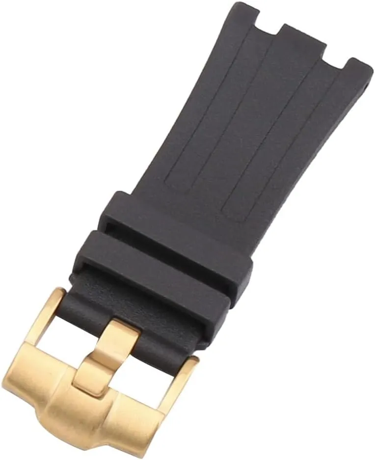 28mm Rubber Watch Band for Audemars Piguet Royal Oak Offshore AP Watch Men 15703 15710 Outdoor Sports Wristband Accessory Watch Strap Replacement