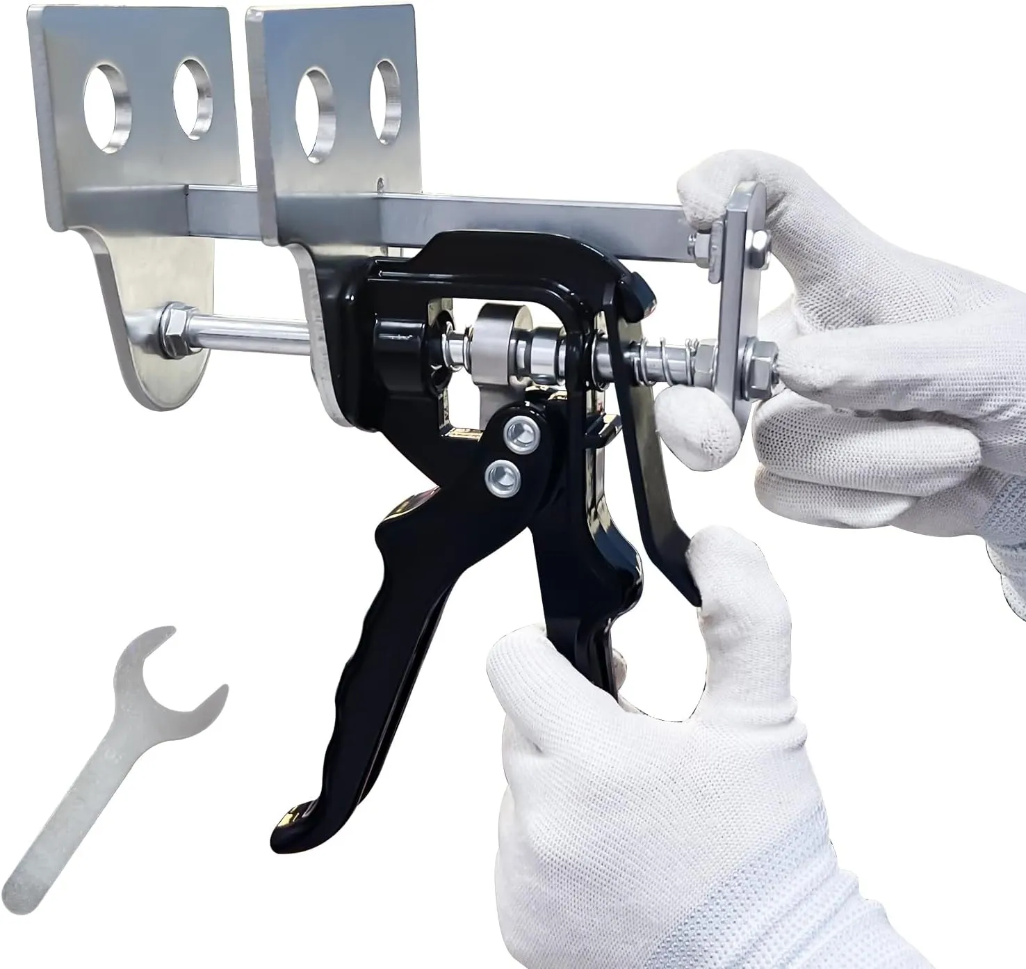 29100 Brake Caliper Compression Tool, Speedy Brake Pad Spreader Compatible with Disc Single/Dual/Quad/Sextuplet Caliper Piston Compressor Tool for Most Car &Light Trucks