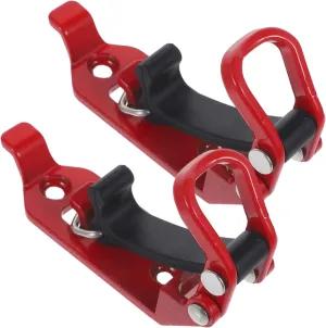 2pcs Shovel Holder Clamp for Car Roof Rack Metal Mounting Bracket Fastening Design Construction for Secure Tool Fixation and Versatile Use