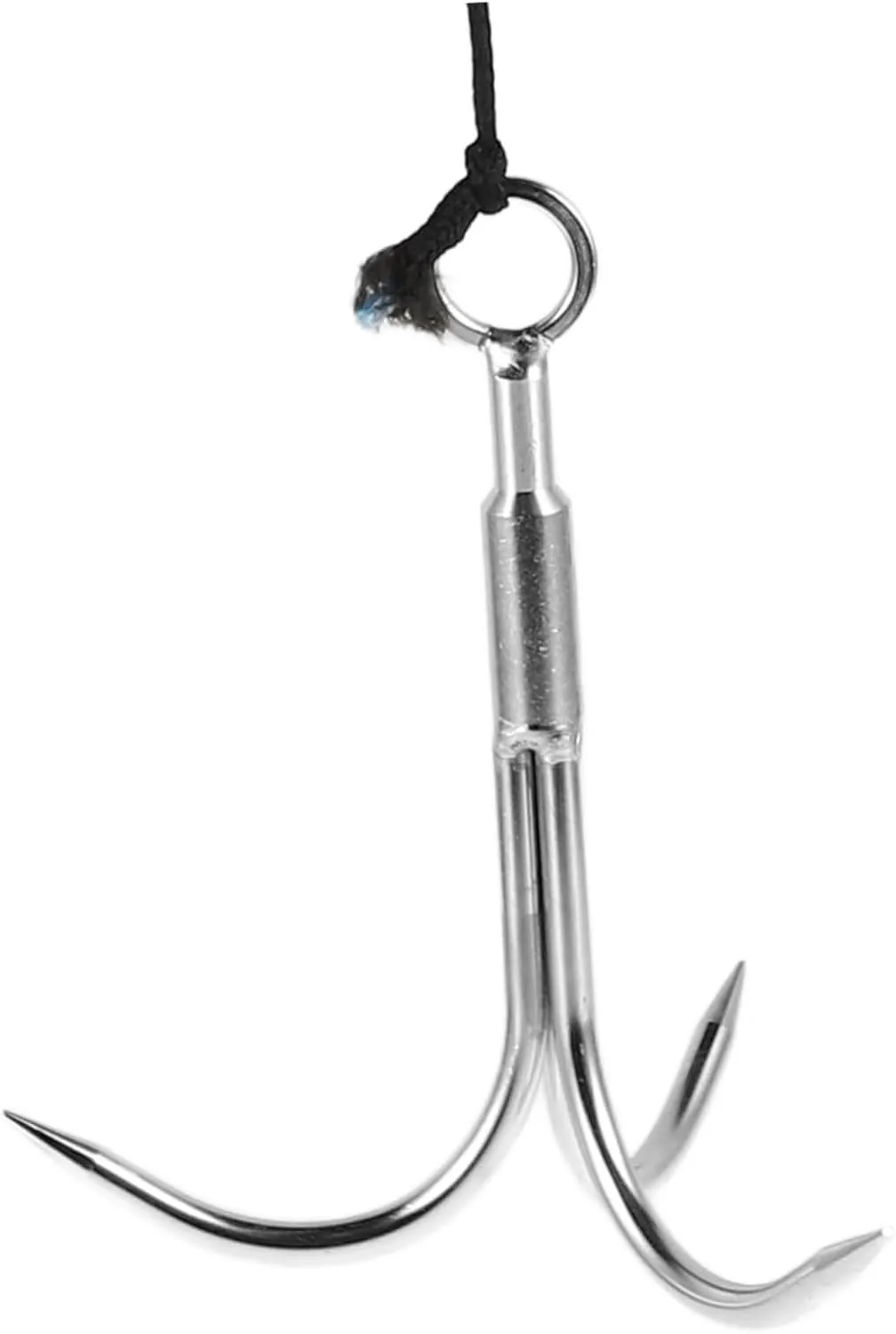 3-paw Water Grass Knife Survival Grappling Hook Stainless Steel Outdoor Hook Material for Mountaineering and Fishing Random