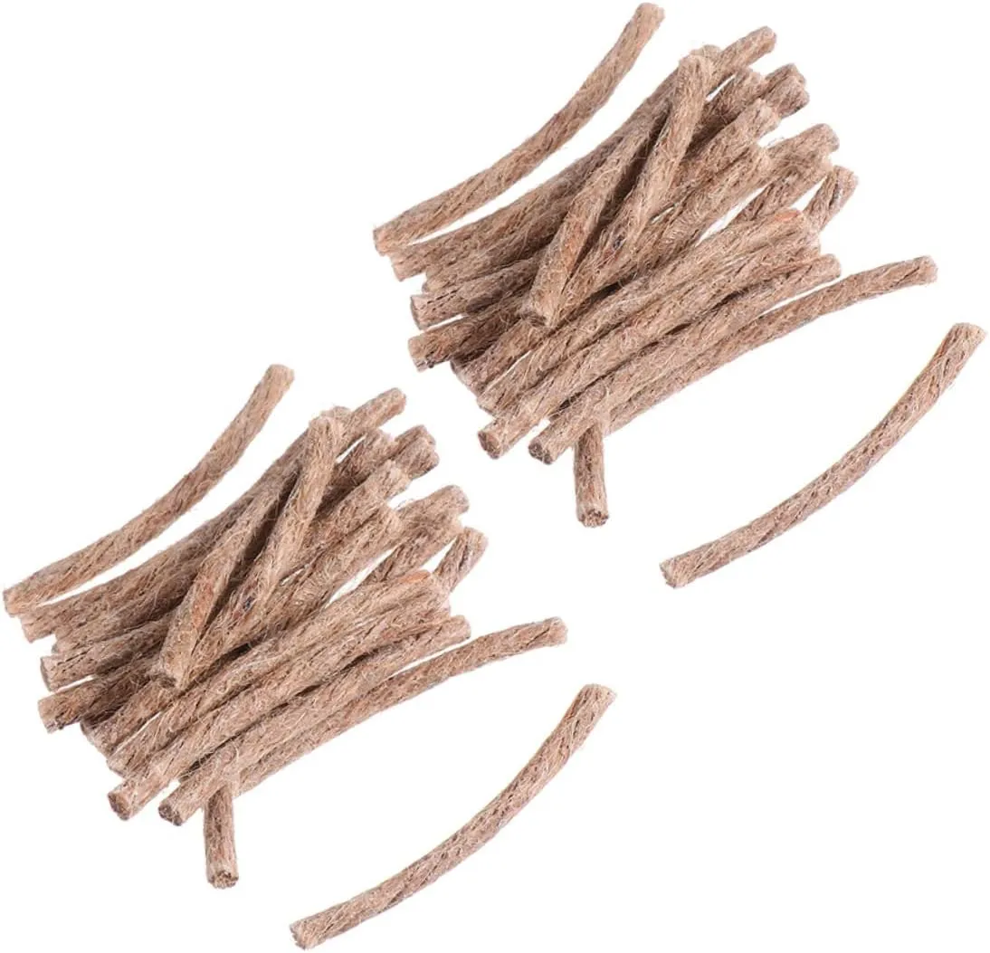 30Pcs Portable Fire Starter Rope for Camping Durable Outdoor Tool for Barbecue and Emergency Use Lightweight and Convenient Fire Accessory