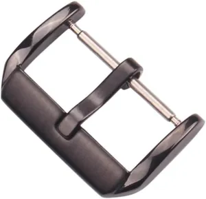 316l Solid Stainless Steel Watchband Buckle Middle Brushed Men Women Fashion Watch Strap Clasp 16 18 20 22mm Clock Accessories