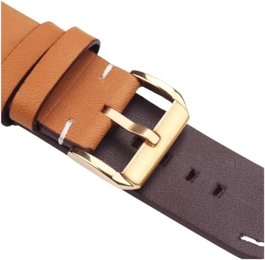 316l Solid Stainless Steel Watchband Buckle Middle Brushed Men Women Fashion Watch Strap Clasp 16 18 20 22mm Clock Accessories