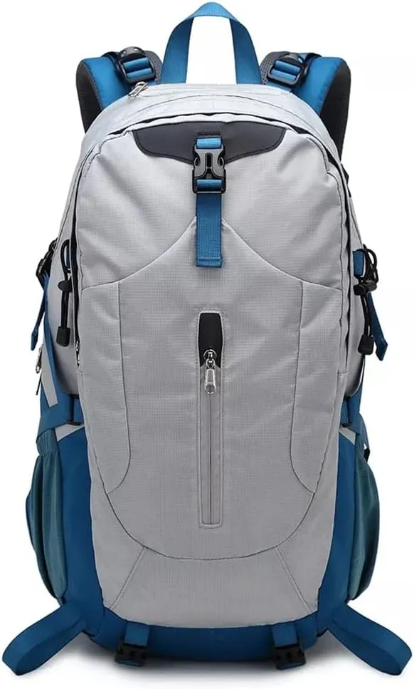 40L Hiking Backpack Outdoor Mountaineering Bag Large Capacity Travel Sports Backpack(A)