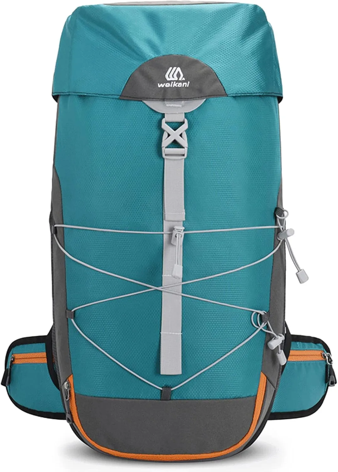 40L Large Capacity Lightweight Insulated Hydration Backpack Shoulder Leisure Outdoor Backpack Sports Backpack for Running Hiking Cycling Camping,lightweight backpack(Blue Green)