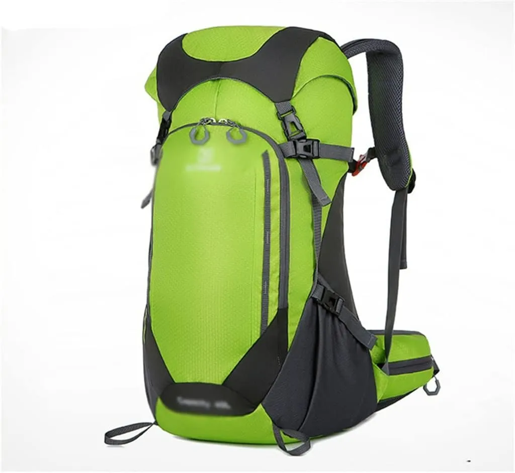 40L Mountaineering Backpack Outdoor Multi Pocket Bag Travel Camping Mountaineering Bag(E)