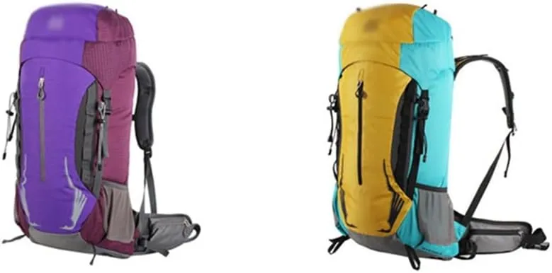 40L Outdoor Bag Hiking Sports Backpack Multi Pocket Travel Backpack Mountaineering Backpack(E)