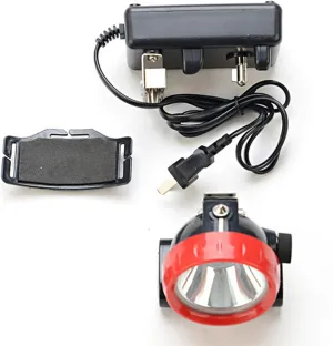 45W High Power Rechargeable Miner Lamp, for Hard Hat Led Lights Professional Waterproof Headlight Explosion Proof Miner's Headlamp