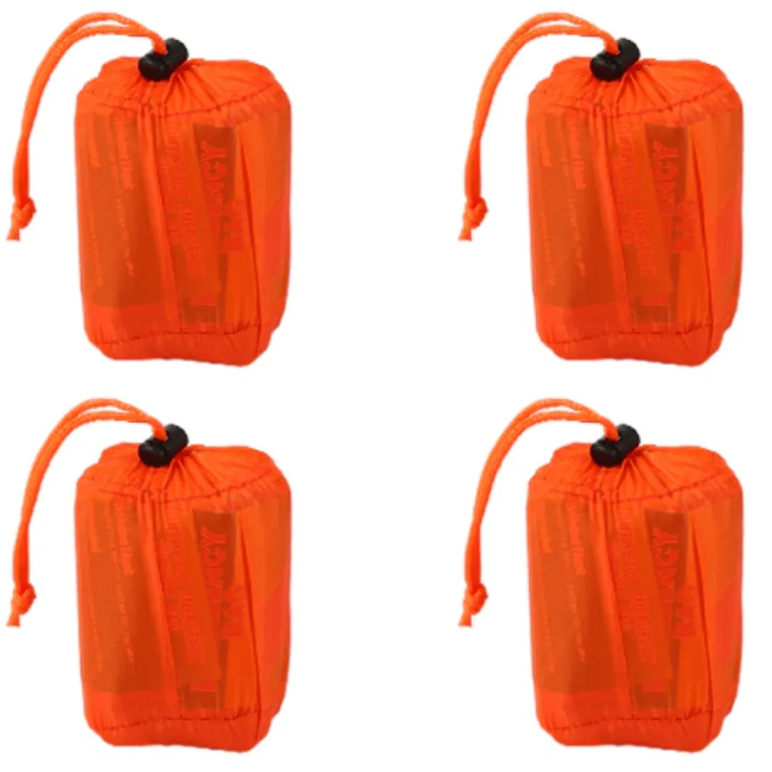 4x Emergency Waterproof Sleeping Bag