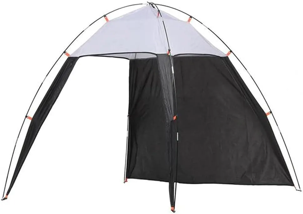 5-8 Person Outdoors Canopy Beach Shelter Sun Shade Tent Beach Sun Shade Shelter Canopy Instant Beach Tent Portable Sleeping Shelter