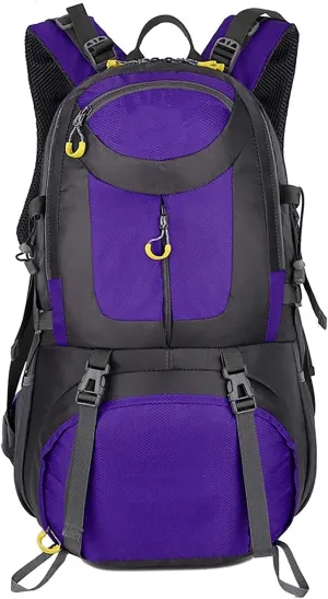 50L Lightweight Hiking Backpack Trekking Rucksacks Travel Casual Daypack Outdoor Sports Bag, Multifunctional Mountaineering Bag High Capacity (Color : D)