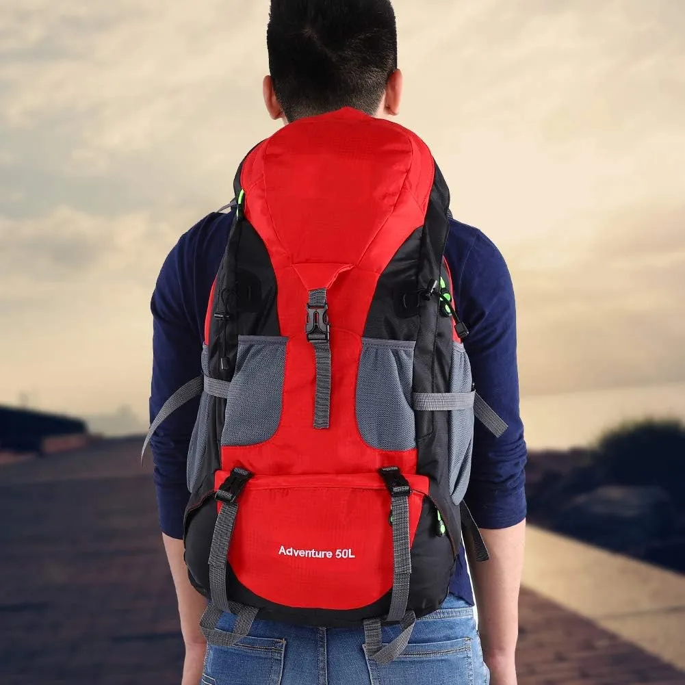 50L Water Proof Hiking Backpack Lightweight Cycling & Climbing Backpack with Ventilation