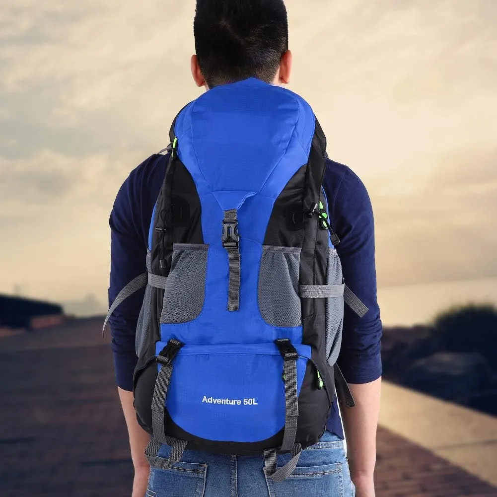 50L Water Proof Hiking Backpack Lightweight Cycling & Climbing Backpack with Ventilation