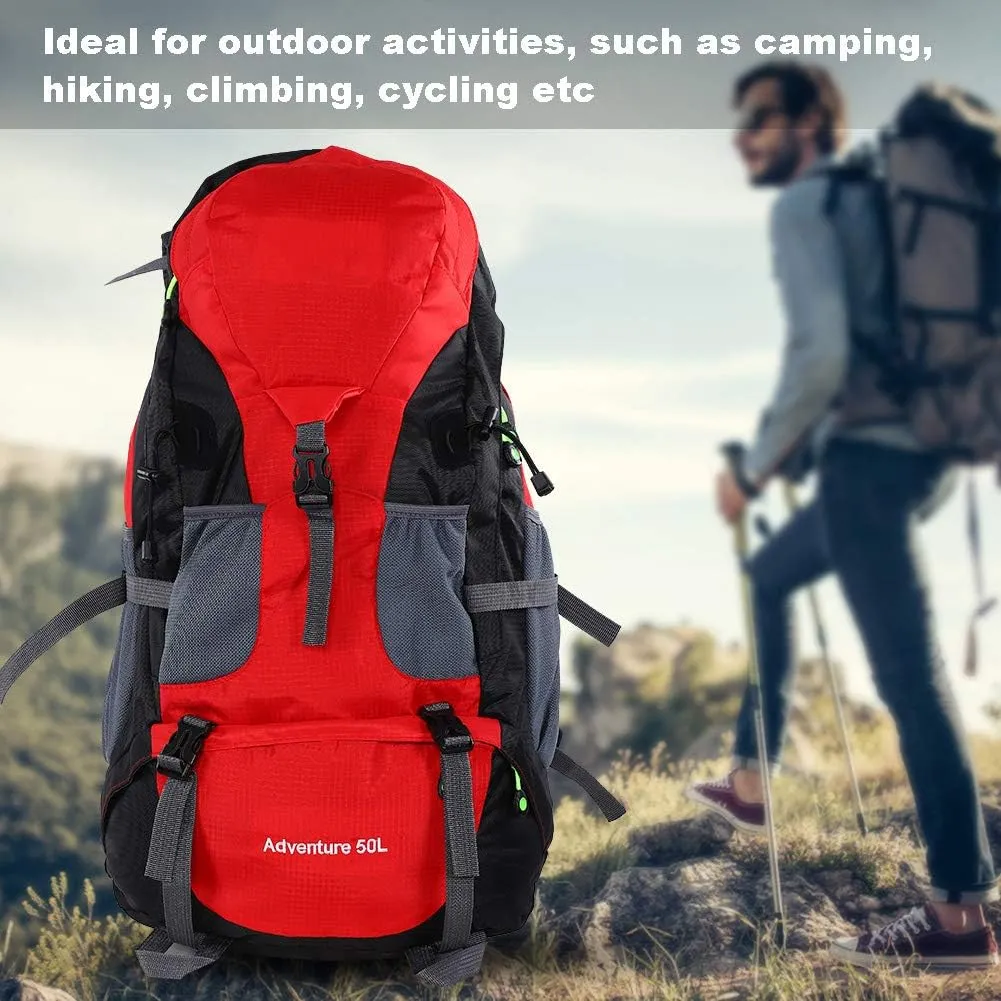 50L Water Proof Hiking Backpack Lightweight Cycling & Climbing Backpack with Ventilation