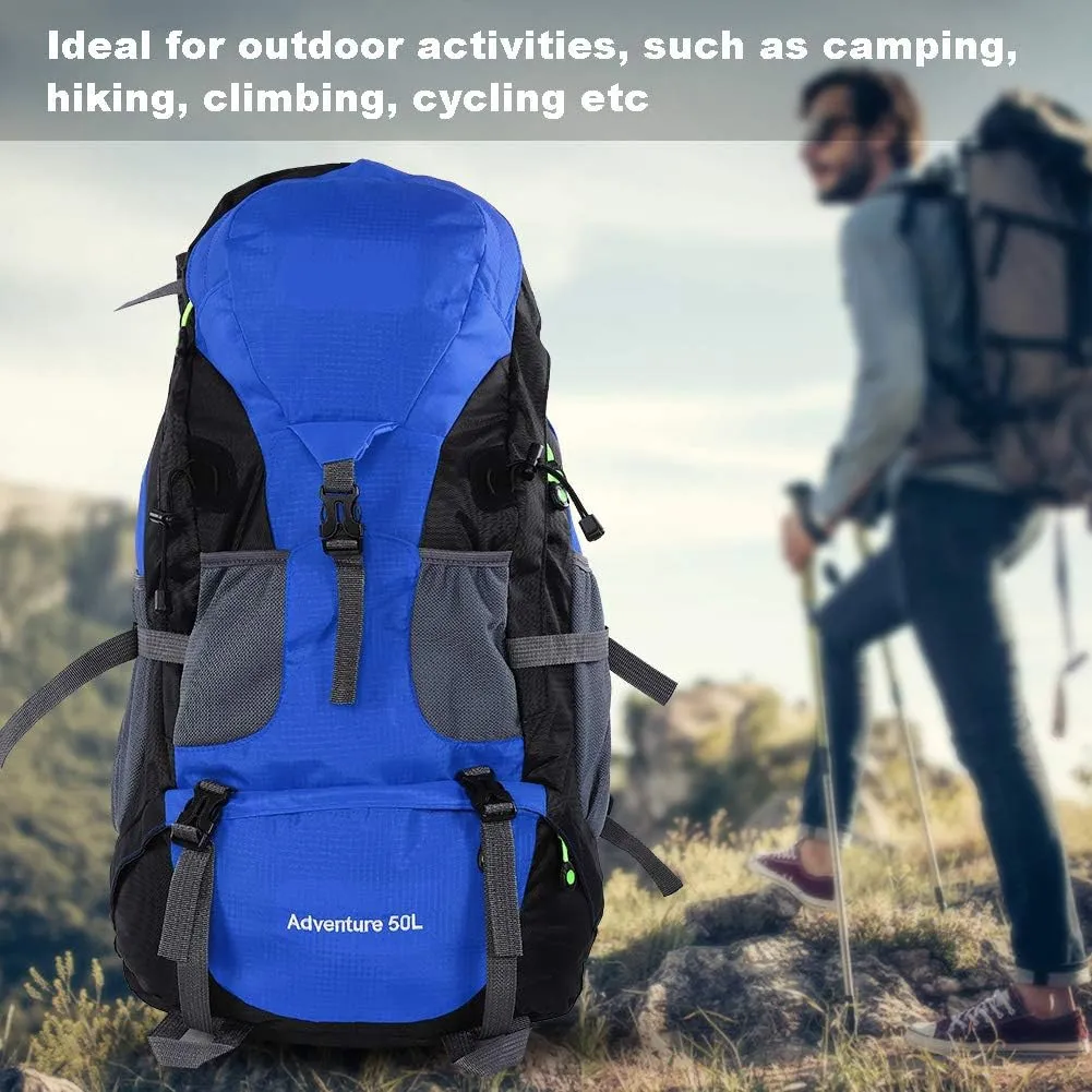 50L Water Proof Hiking Backpack Lightweight Cycling & Climbing Backpack with Ventilation