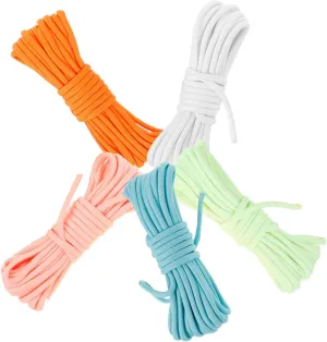 5pcs Multi-Function Tent Rope Camping Cord Durable Elastic Tie Down for Outdoor Activities Bundle and Secure Gear Multi-Color Options
