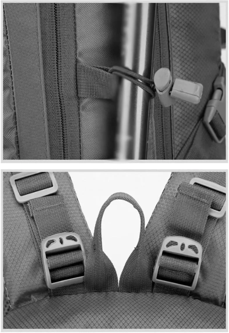 60L Large Capacity Hiking Backpack Outdoor Mountain Backbag Sport Back Pack Travel Package