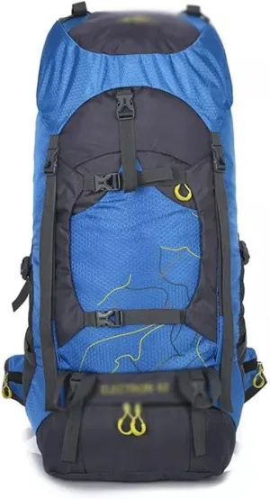 60L Outdoor Backpack Multi Pocket Camping Bag Hiking Backpack Large Capacity(D)