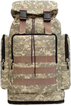 70L Military Tactical Backpacks Large Military Pack 3 Day Ergonomic Back System Design,Waterproof and Tear-Resistant (desert)
