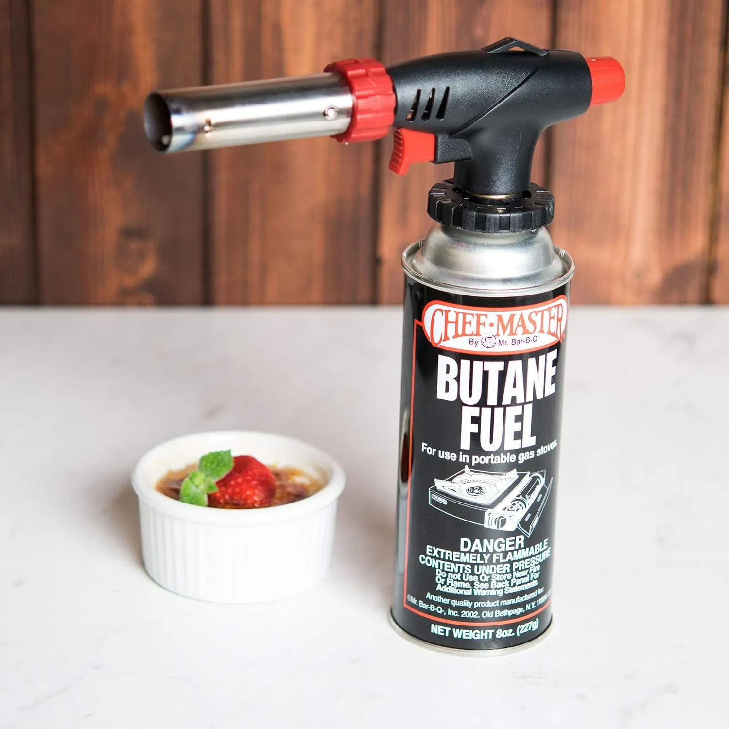 72 x 8oz. Butane Fuel Canister, Butane Fuel Refill for Portable Camping Stove, Kitchen Torch, Tin Canister for Portable Stove for Emergencies, Cooking, Grilling, Picnics & Camping by Chef Master 90340