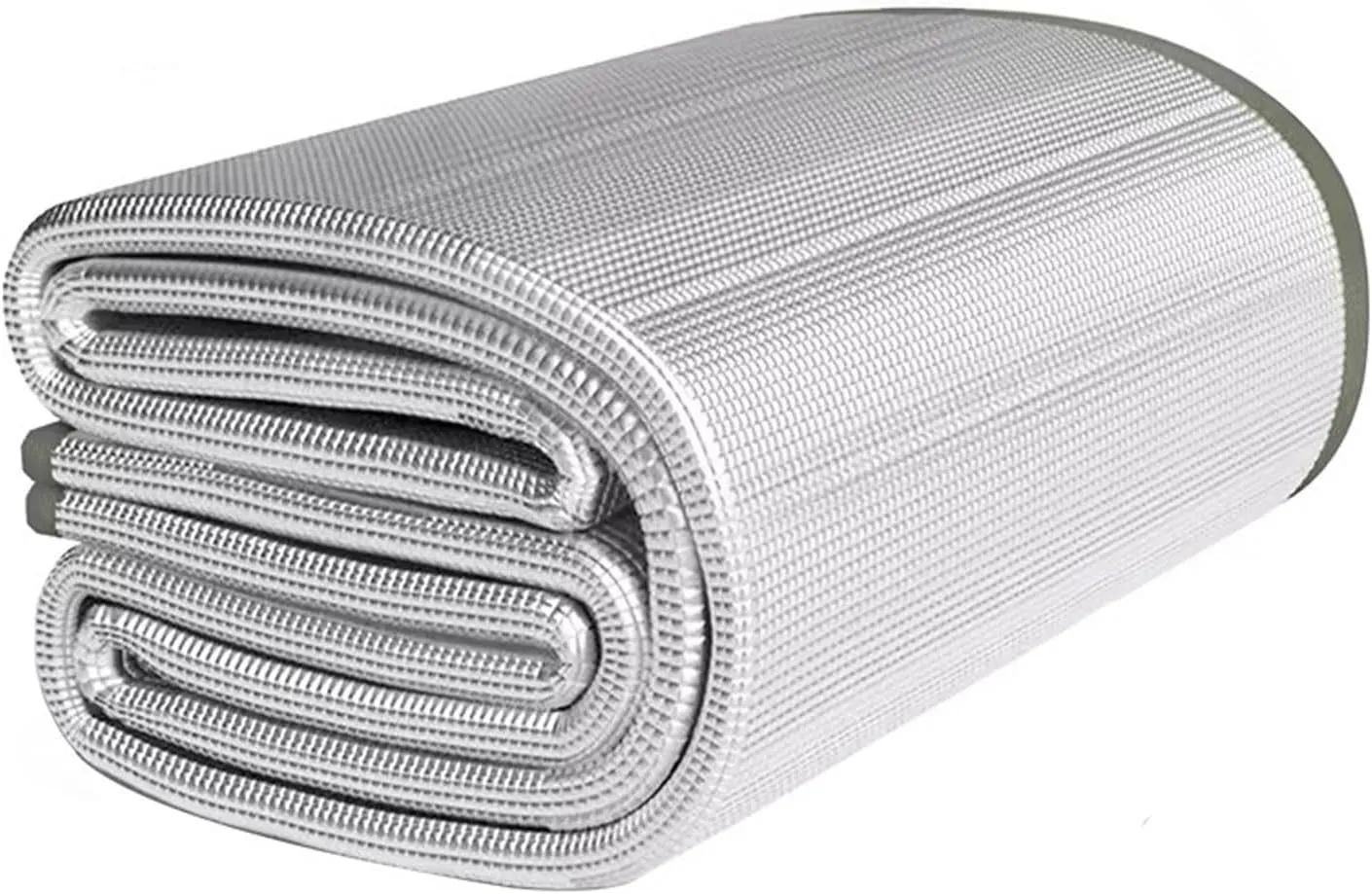 7mm Camping Mat Foam Foil Blanket for Camping Foam Pad Insulating Foil Mat Waterproof Double-Sided Moisture-Proof Foldable Sleeping Tent Pad Thermal Aluminum Camping mat for Reflecting Heat