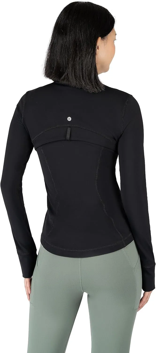 90 Degree By Reflex Women’s Lightweight, Full Zip Running Track Jacket