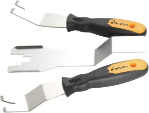 Actron CP5012 Door Panel and Handle Clip Removal Tool Set - 3 Piece